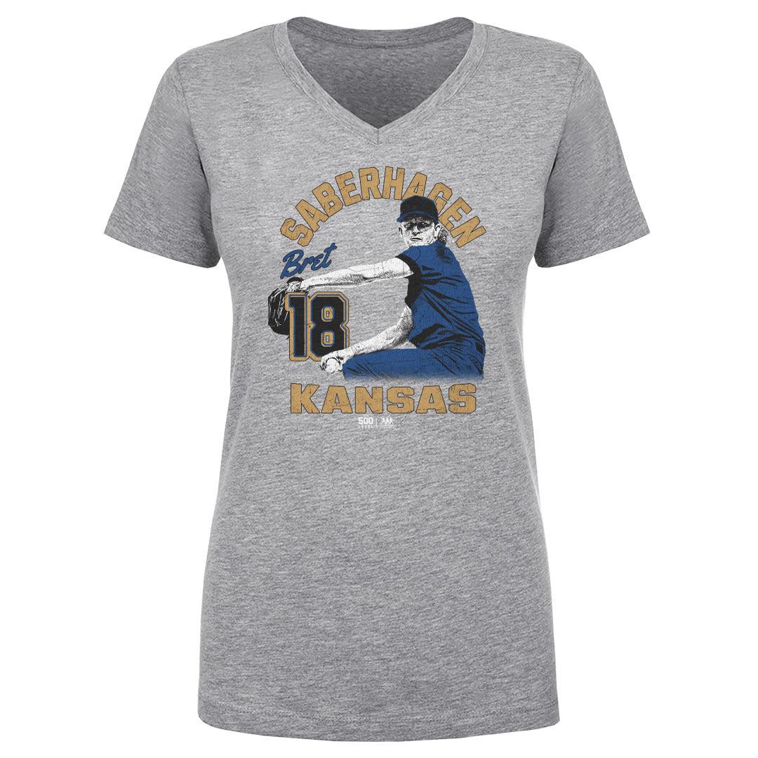 Bret Saberhagen Women's V-Neck T-Shirt | 500 LEVEL