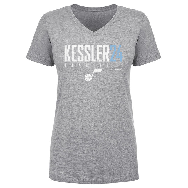 Walker Kessler Women's V-Neck T-Shirt | 500 LEVEL
