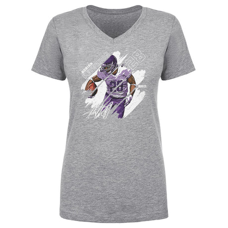 Adrian Peterson Women's V-Neck T-Shirt | 500 LEVEL
