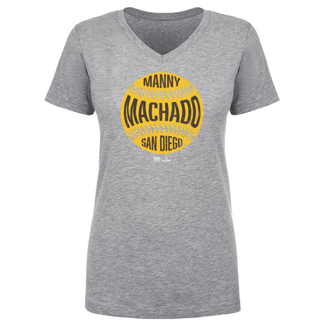 Manny Machado Women's V-Neck T-Shirt | 500 LEVEL