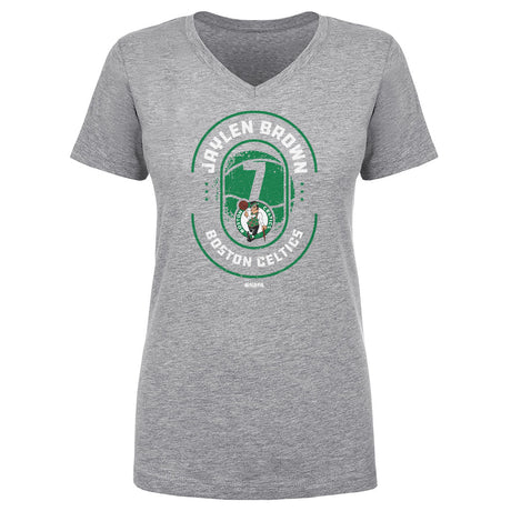Jaylen Brown Women's V-Neck T-Shirt | 500 LEVEL