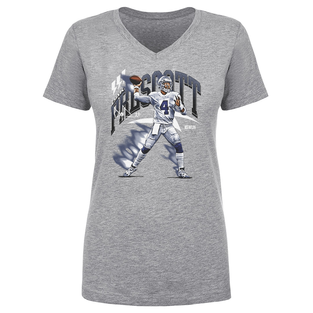 Dak Prescott Women's V-Neck T-Shirt | 500 LEVEL