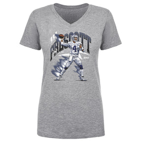 Dak Prescott Women's V-Neck T-Shirt | 500 LEVEL