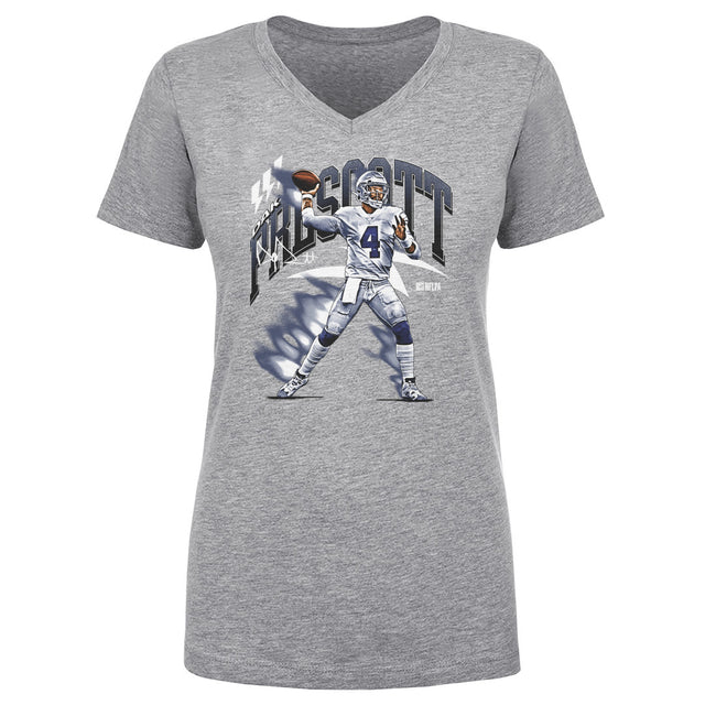 Dak Prescott Women's V-Neck T-Shirt | 500 LEVEL