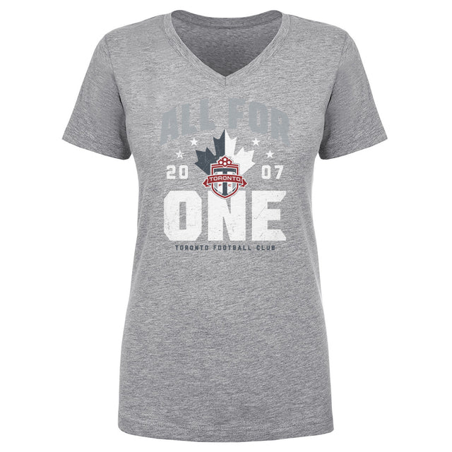 Toronto FC Women's V-Neck T-Shirt | 500 LEVEL