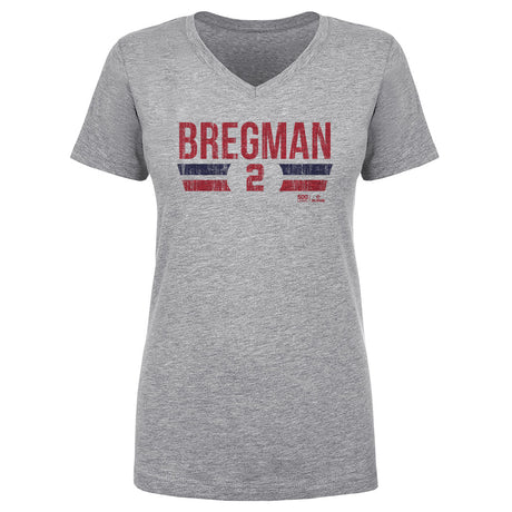 Alex Bregman Women's V-Neck T-Shirt | 500 LEVEL