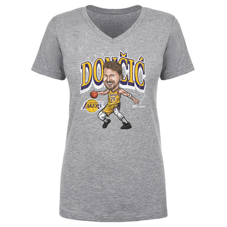 Luka Doncic Women's V-Neck T-Shirt | 500 LEVEL