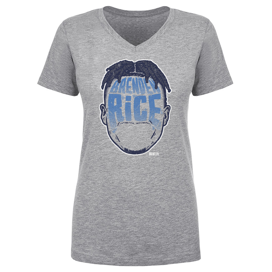 Brenden Rice Women&#39;s V-Neck T-Shirt | 500 LEVEL