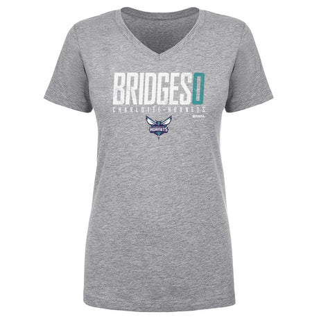 Miles Bridges Women's V-Neck T-Shirt | 500 LEVEL
