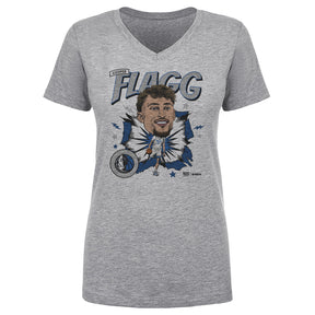 Cooper Flagg Women's V-Neck T-Shirt | 500 LEVEL