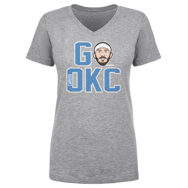 Alex Caruso Women's V-Neck T-Shirt | 500 LEVEL