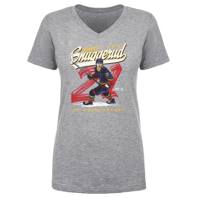 Jimmy Snuggerud Women's V-Neck T-Shirt | 500 LEVEL