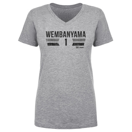 Victor Wembanyama Women's V-Neck T-Shirt | 500 LEVEL