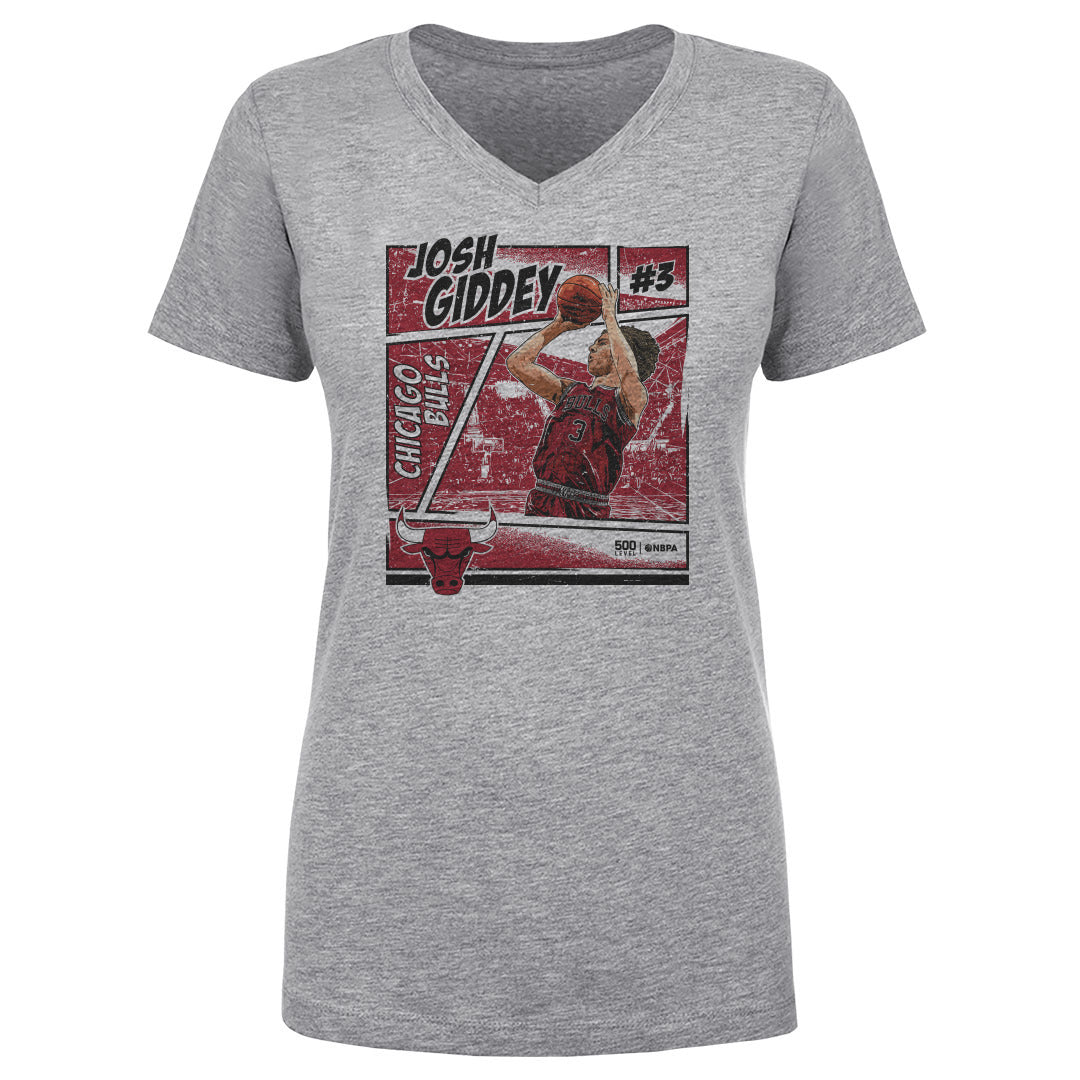 Josh Giddey Women's V-Neck T-Shirt | 500 LEVEL