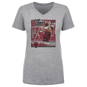 Josh Giddey Women's V-Neck T-Shirt | 500 LEVEL