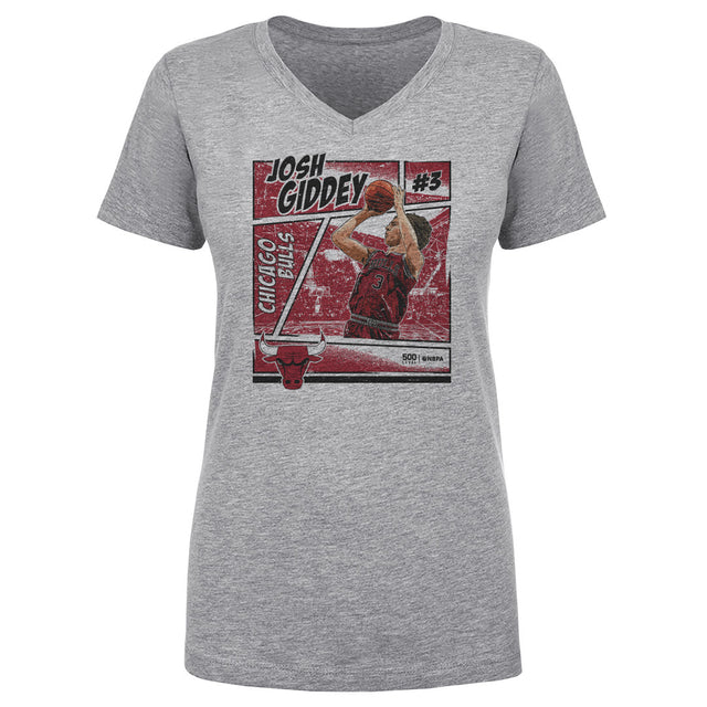 Josh Giddey Women's V-Neck T-Shirt | 500 LEVEL