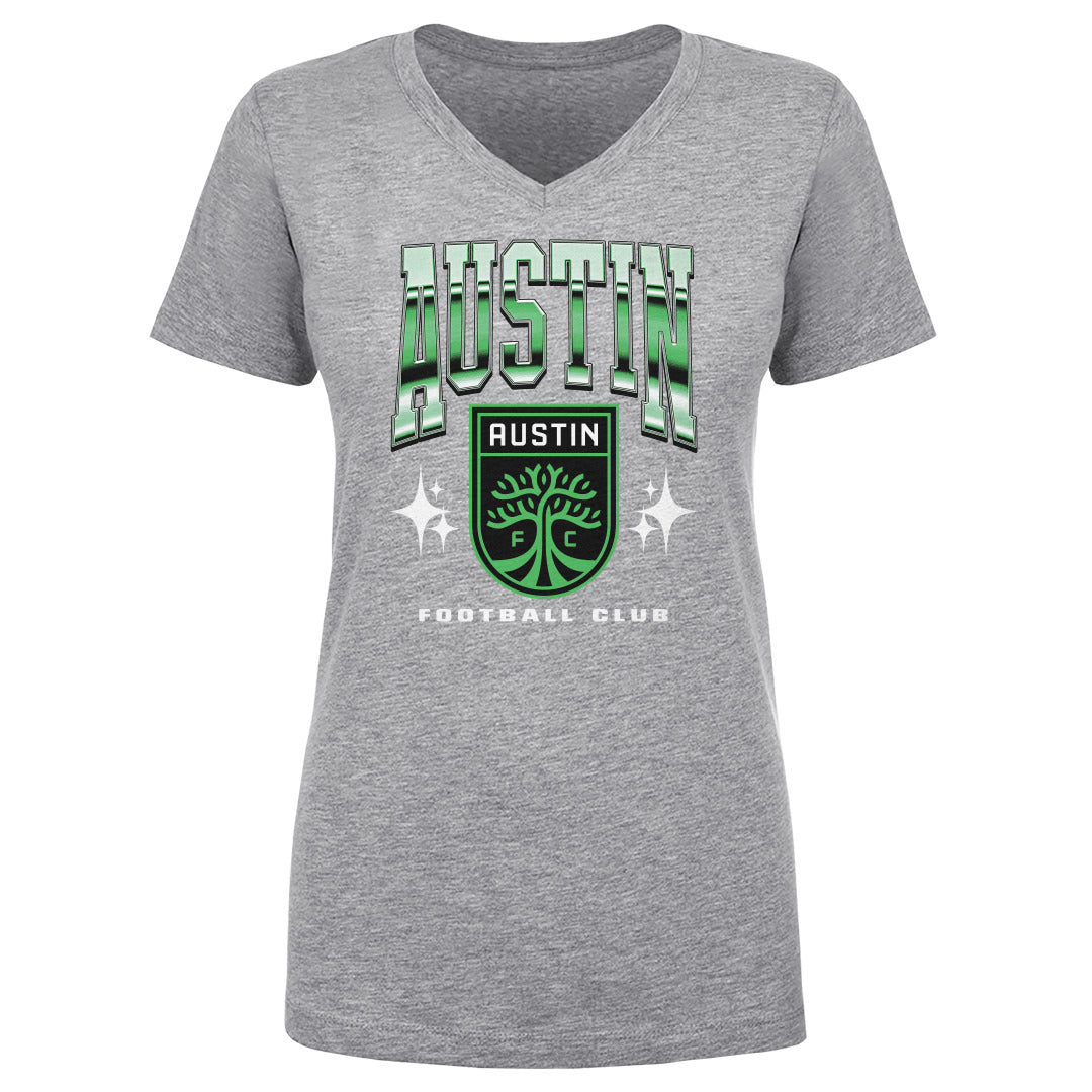 Austin FC Women's V-Neck T-Shirt | 500 LEVEL
