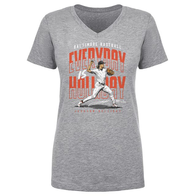Jackson Holliday Women's V-Neck T-Shirt | 500 LEVEL