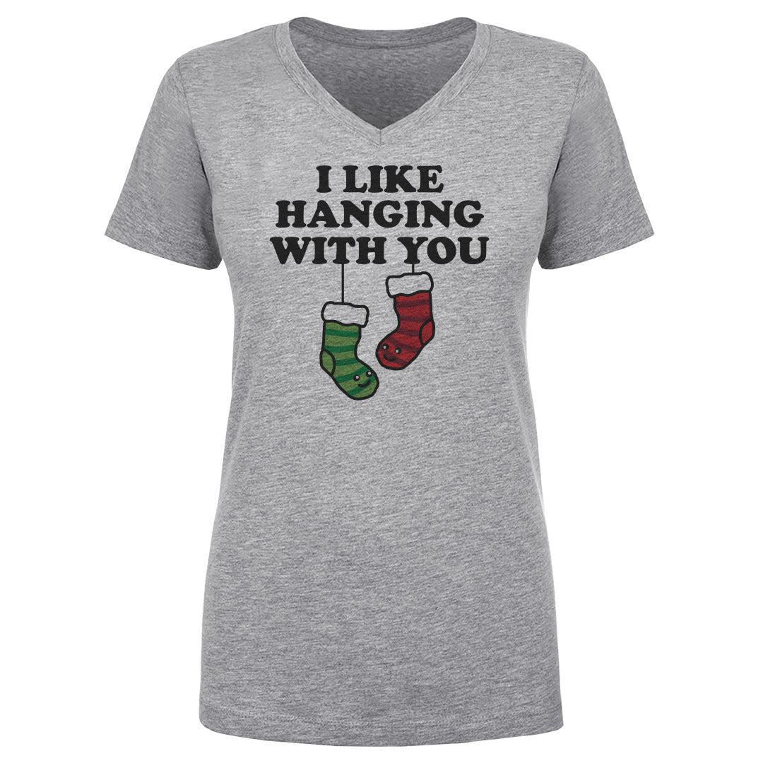 Christmas Women's V-Neck T-Shirt | 500 LEVEL