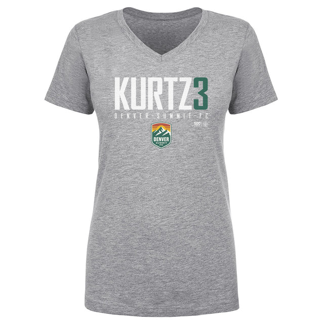 Kaleigh Kurtz Women's V-Neck T-Shirt | 500 LEVEL