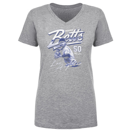 Mookie Betts Women's V-Neck T-Shirt | 500 LEVEL
