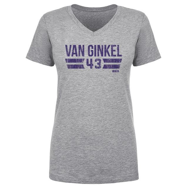 Andrew Van Ginkel Women's V-Neck T-Shirt | 500 LEVEL