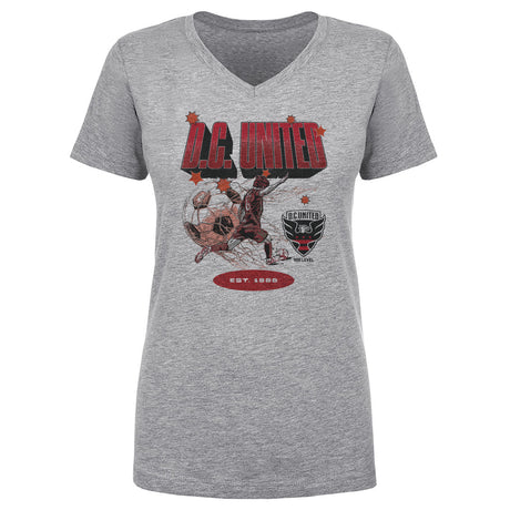 D.C. United Women's V-Neck T-Shirt | 500 LEVEL