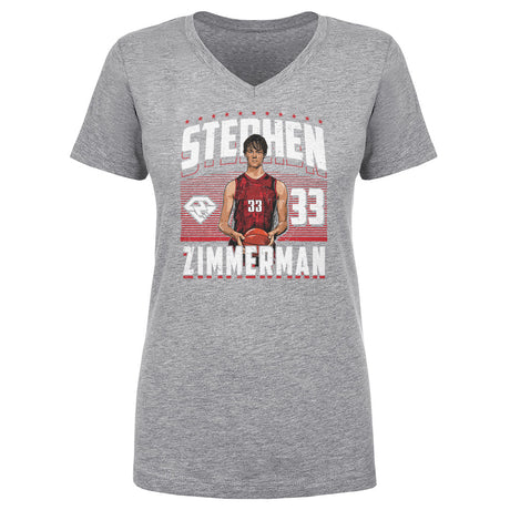 Stephen Zimmerman Women's V-Neck T-Shirt | 500 LEVEL