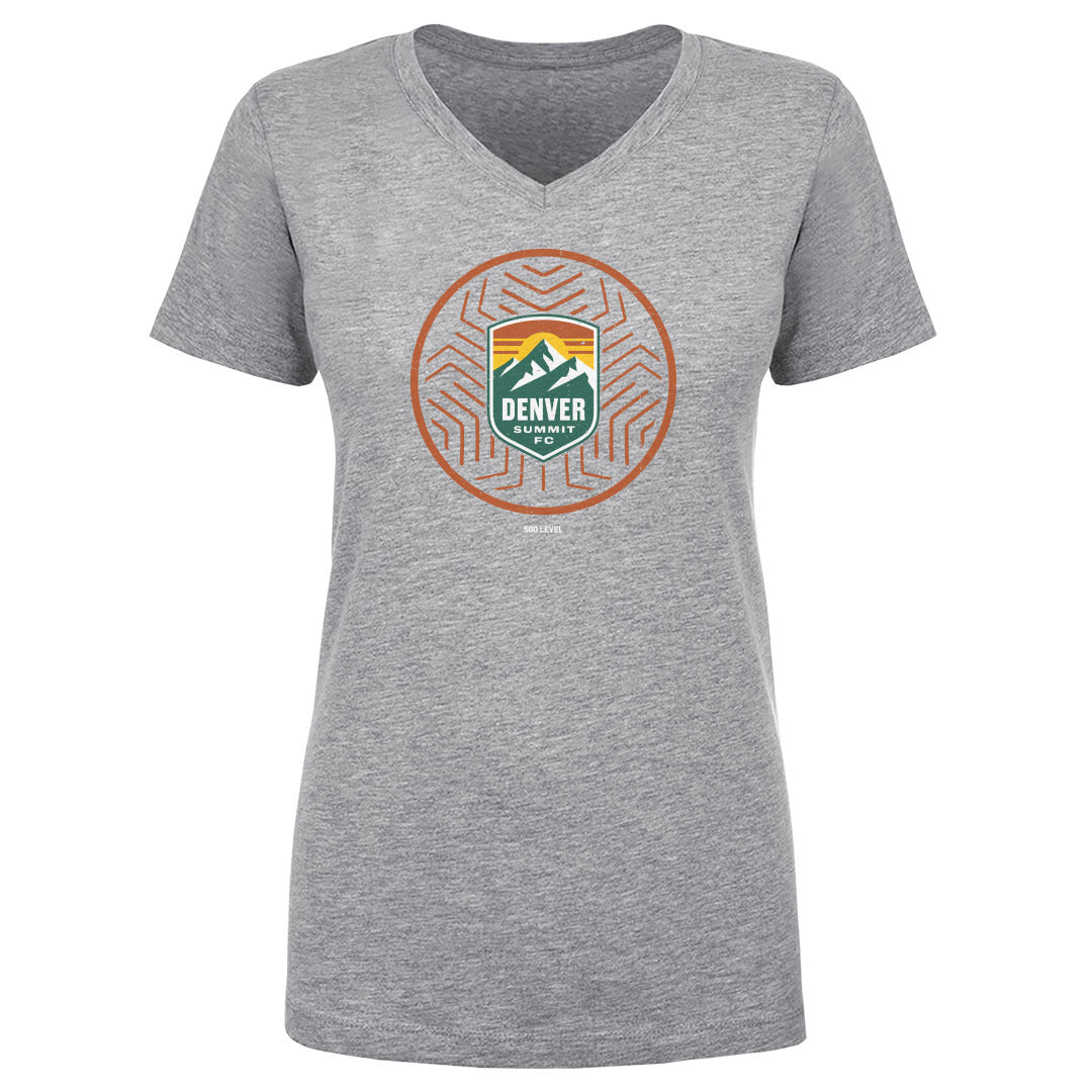 Denver Summit FC Women's V-Neck T-Shirt | 500 LEVEL