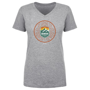 Denver Summit FC Women's V-Neck T-Shirt | 500 LEVEL