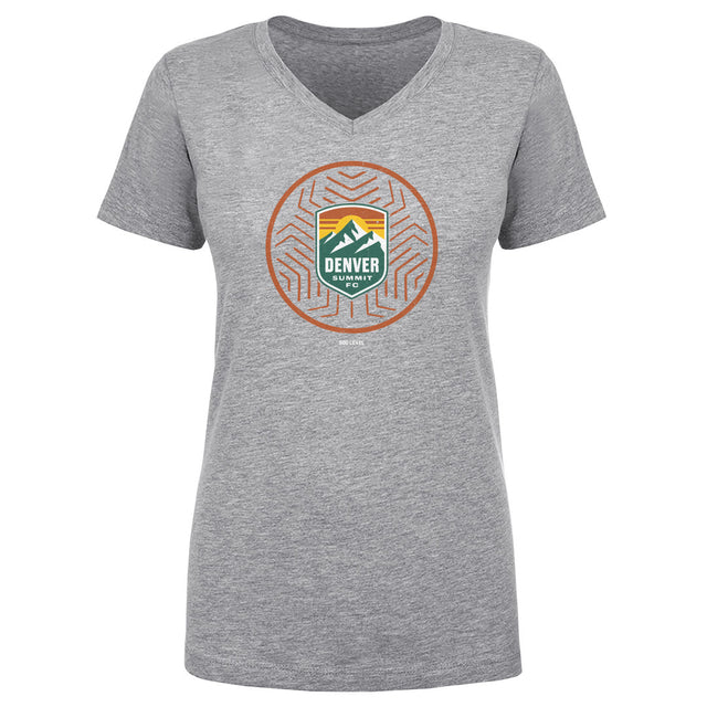 Denver Summit FC Women's V-Neck T-Shirt | 500 LEVEL
