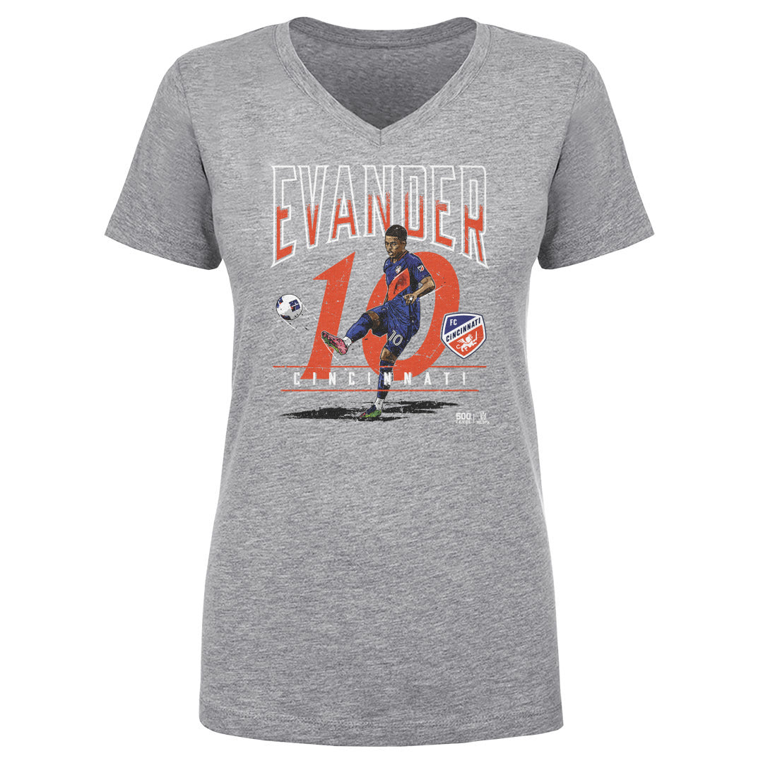 Evander Women's V-Neck T-Shirt | 500 LEVEL