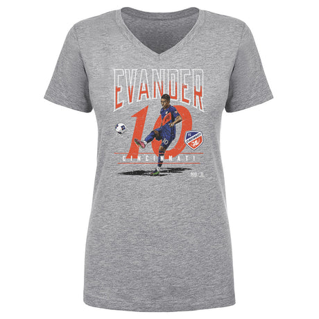 Evander Women's V-Neck T-Shirt | 500 LEVEL