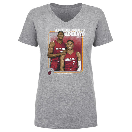 Giannis Antetokounmpo Women's V-Neck T-Shirt | 500 LEVEL