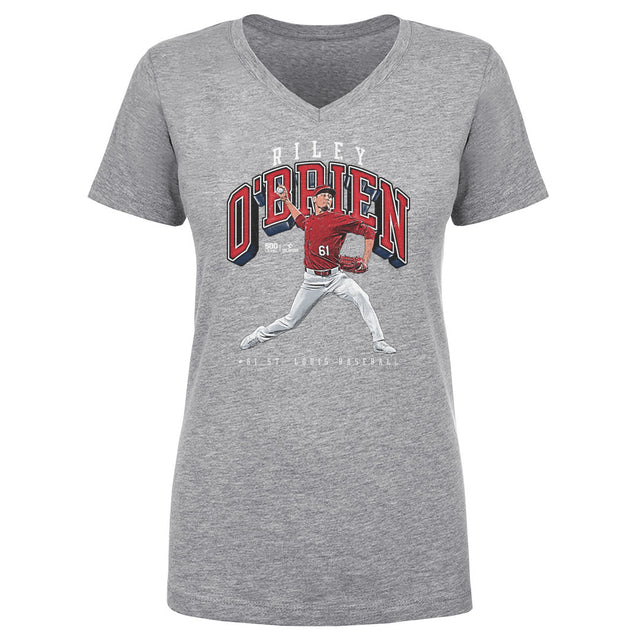 Riley O'Brien Women's V-Neck T-Shirt | 500 LEVEL