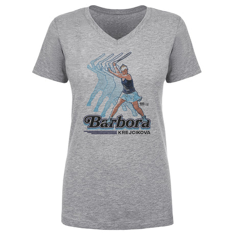 Barbora Krejcikova Women's V-Neck T-Shirt | 500 LEVEL