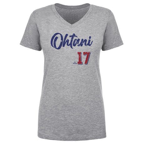 Shohei Ohtani Women's V-Neck T-Shirt | 500 LEVEL