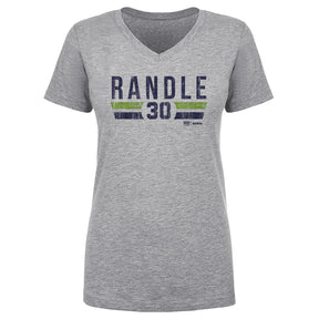 Julius Randle Women's V-Neck T-Shirt | 500 LEVEL