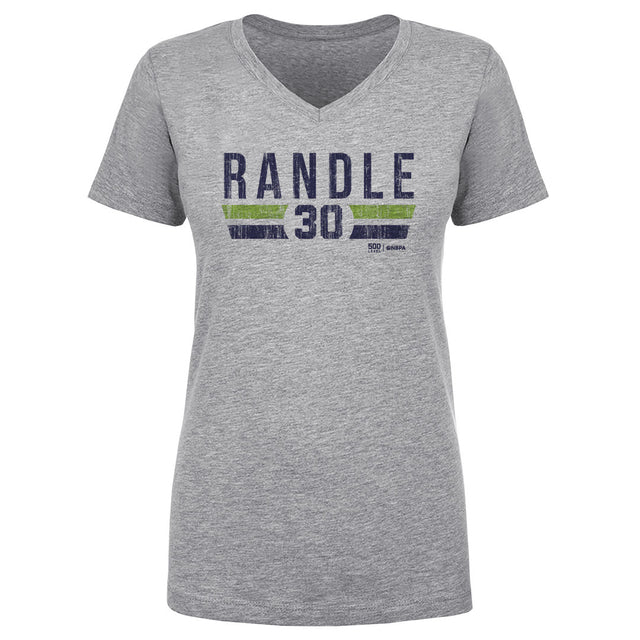 Julius Randle Women's V-Neck T-Shirt | 500 LEVEL