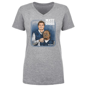 Drake Maye Women's V-Neck T-Shirt | 500 LEVEL