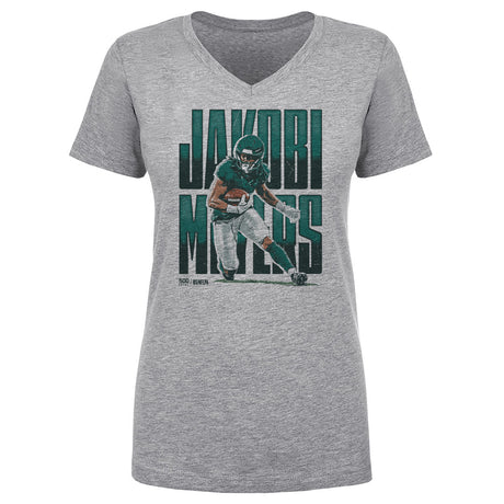 Jakobi Meyers Women's V-Neck T-Shirt | 500 LEVEL