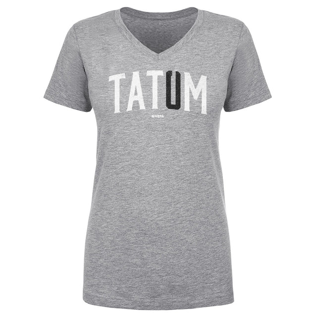 Jayson Tatum Women's V-Neck T-Shirt | 500 LEVEL