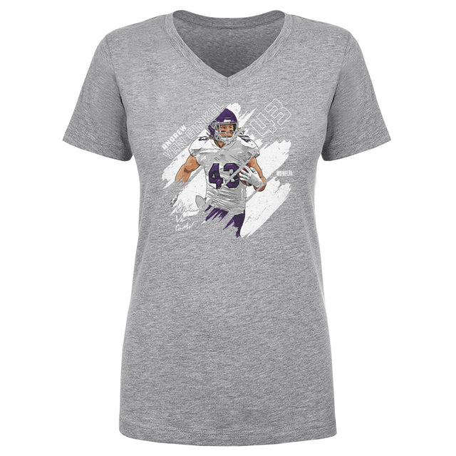 Andrew Van Ginkel Women's V-Neck T-Shirt | 500 LEVEL