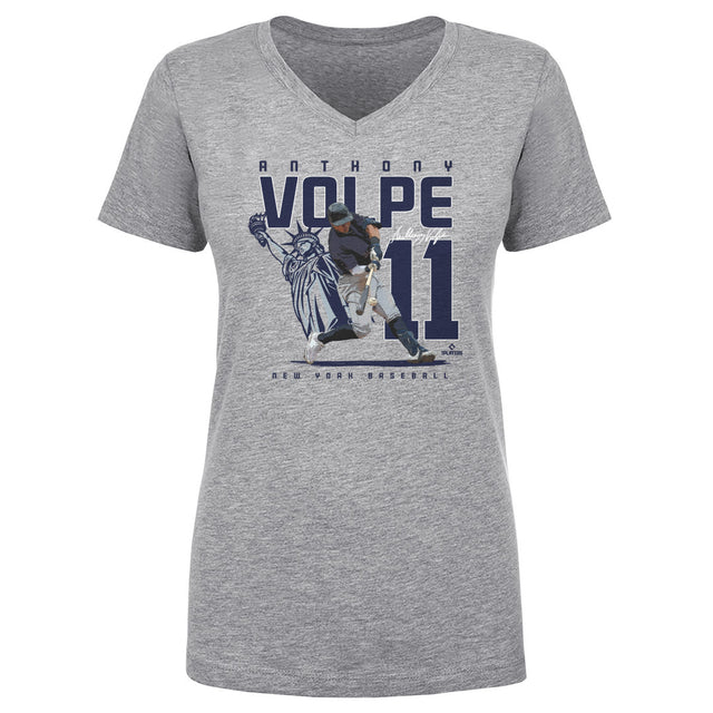 Anthony Volpe Women's V-Neck T-Shirt | 500 LEVEL