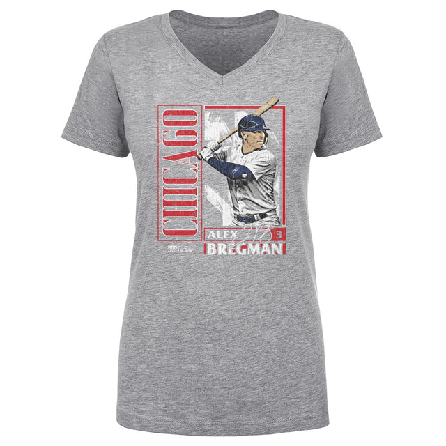 Alex Bregman Women's V-Neck T-Shirt | 500 LEVEL