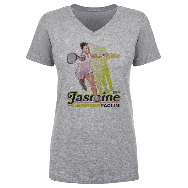 Jasmine Paolini Women's V-Neck T-Shirt | 500 LEVEL