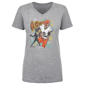Joe Burrow Women's V-Neck T-Shirt | 500 LEVEL