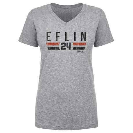 Zach Eflin Women's V-Neck T-Shirt | 500 LEVEL