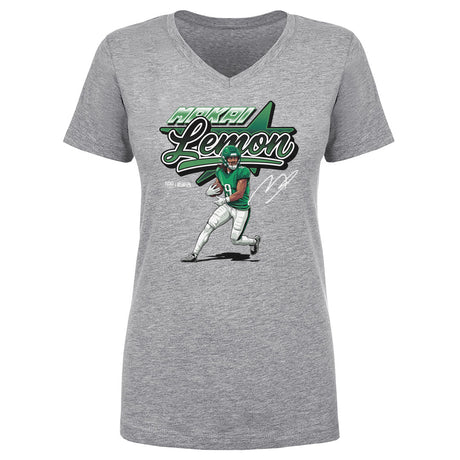 Makai Lemon Women's V-Neck T-Shirt | 500 LEVEL