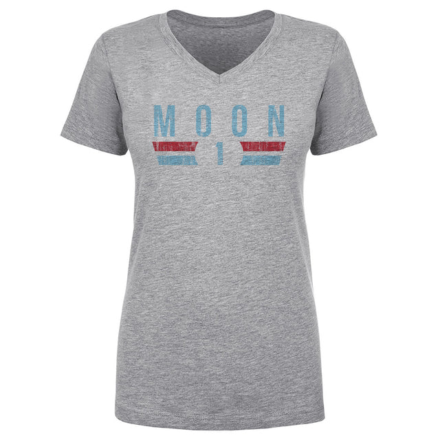 Warren Moon Women's V-Neck T-Shirt | 500 LEVEL